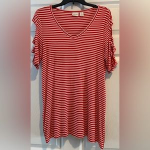 Chicos zynergy orange top